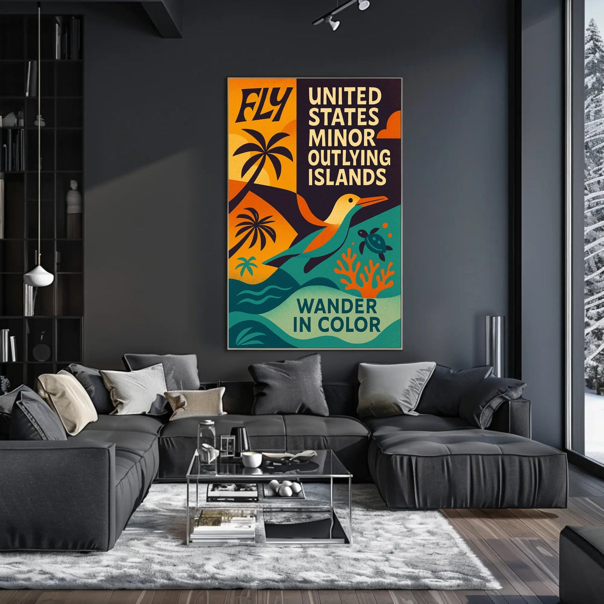 Explore the United States Minor Outlying Islands Poster