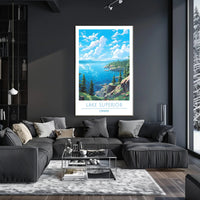 Lake Superior Serenity Poster