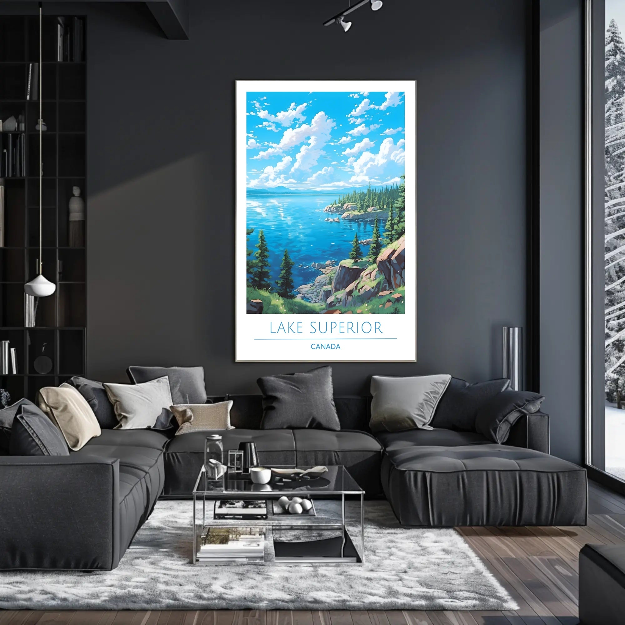 Lake Superior Serenity Poster
