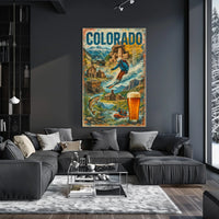 Explore Colorado Adventures Poster