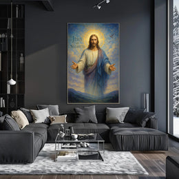 Jesus Of Nazareth Inspirational Poster Print