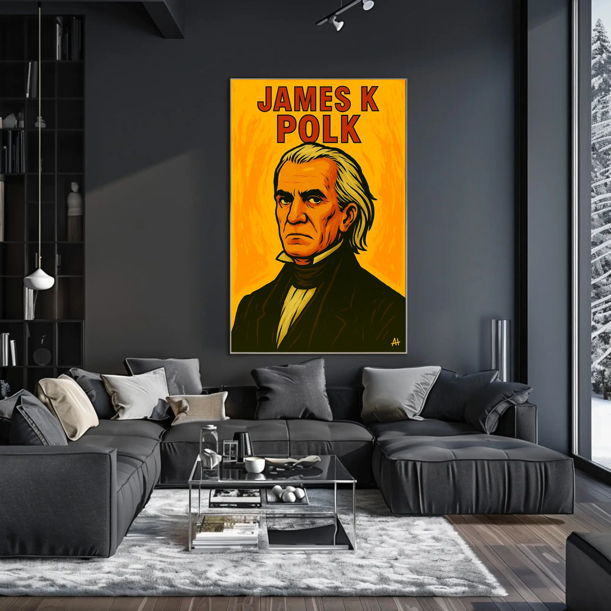 James K. Polk Poster