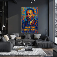 Martin Luther King Jr. Vibrant Legacy Poster