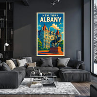 Albany Landmark Poster
