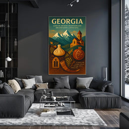 Georgia Land Of Ancient Traditions Poster