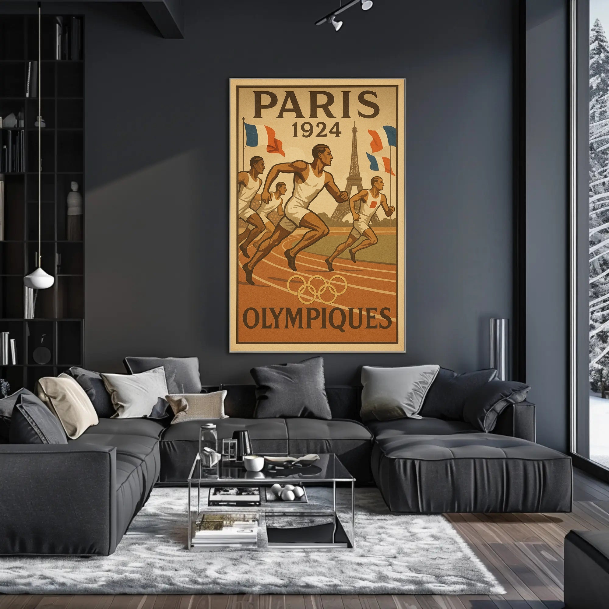 Paris 1924 Olympics Poster PosterGoat