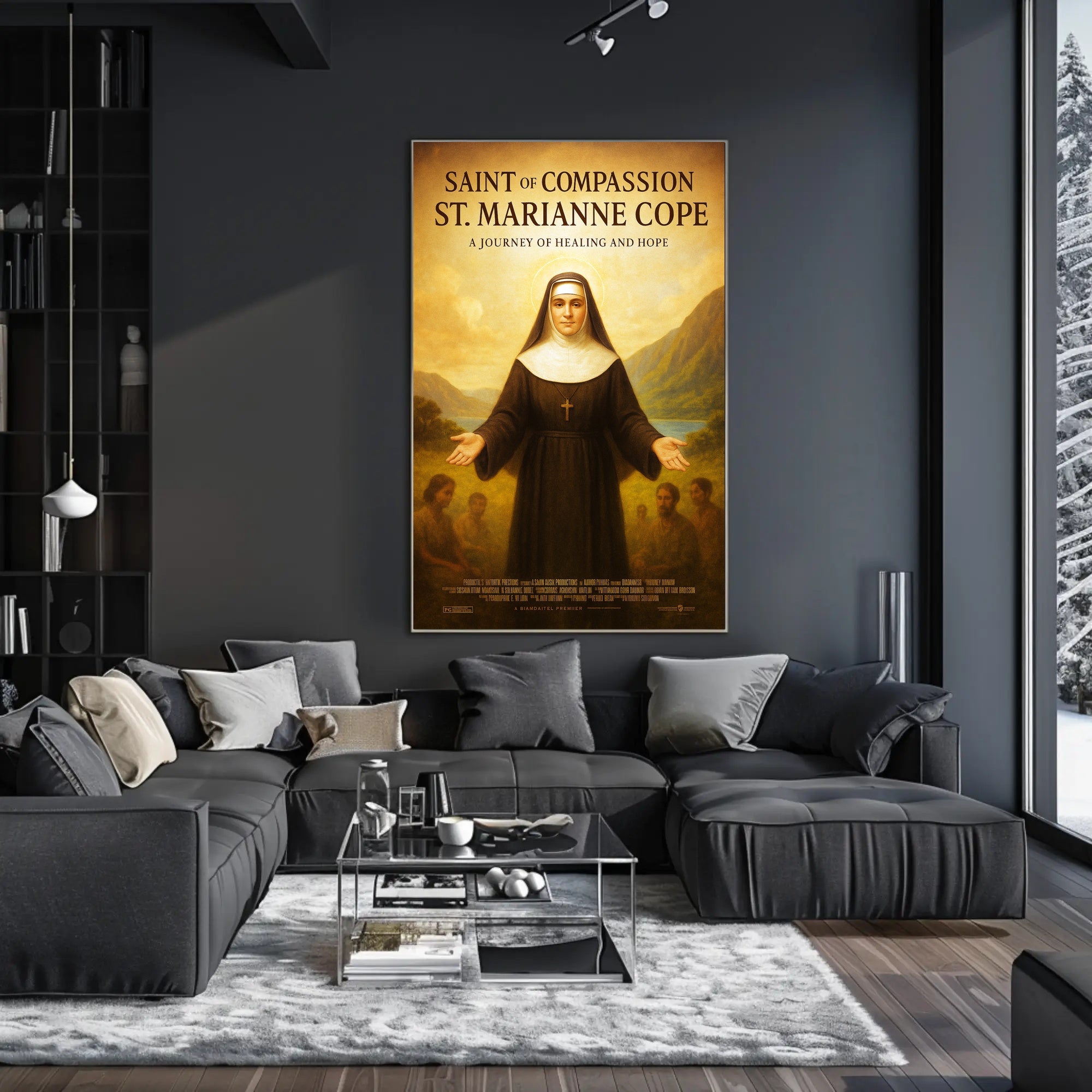 Saint of Compassion St. Marianne Cope Poster PosterGoat
