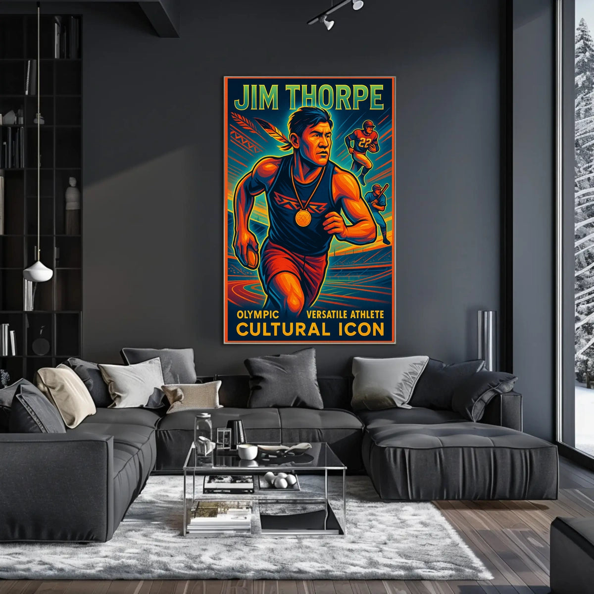 Celebrating a Legendary Athlete Poster