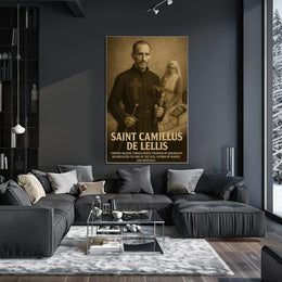 Saint Camillus De Lellis Poster