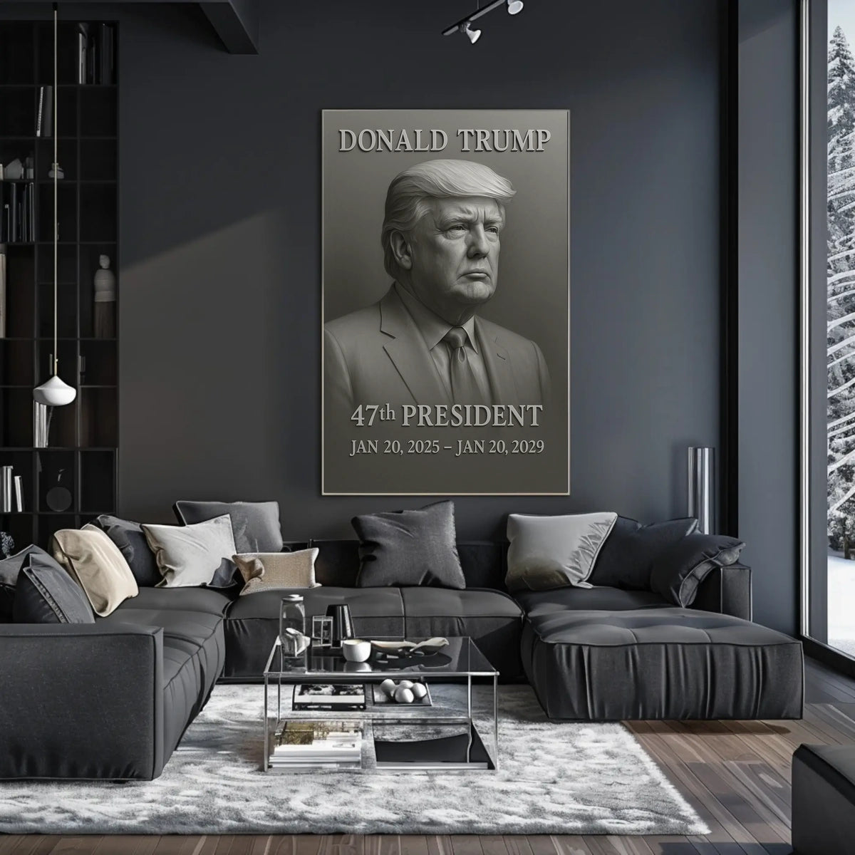 Donald Trump 47th President Poster