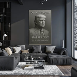 Donald Trump 47th President Poster