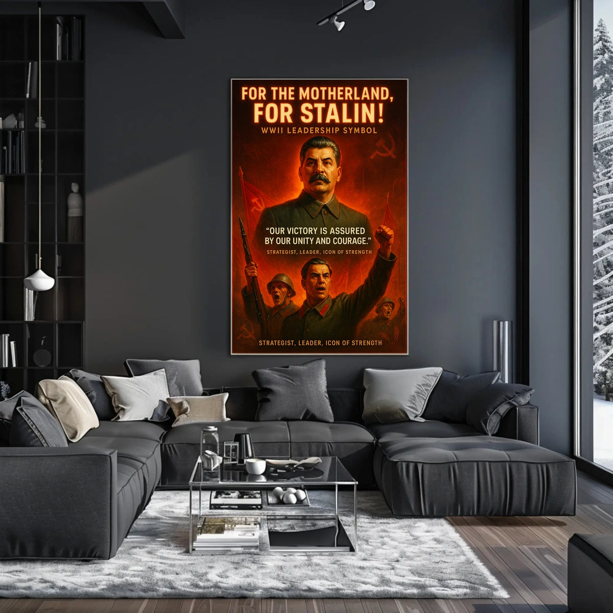 For the Motherland, For Stalin Poster