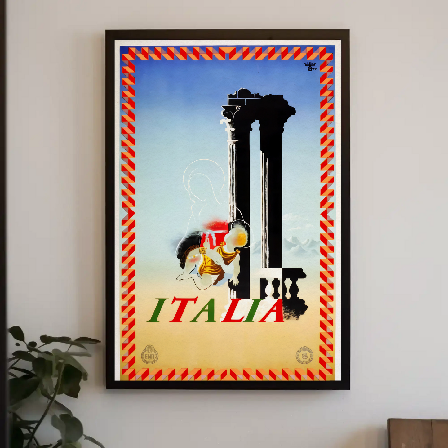 Italia Travel Poster