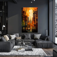 Autumn In The City Poster