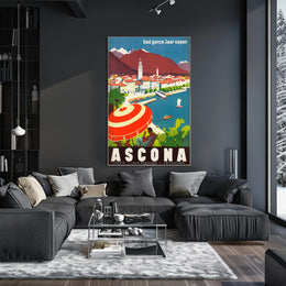 Ascona Travel Poster