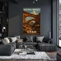 Natural Bridges Of Utah Poster