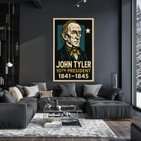 John Tyler 10th President Poster