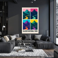 Glacier National Park Poster