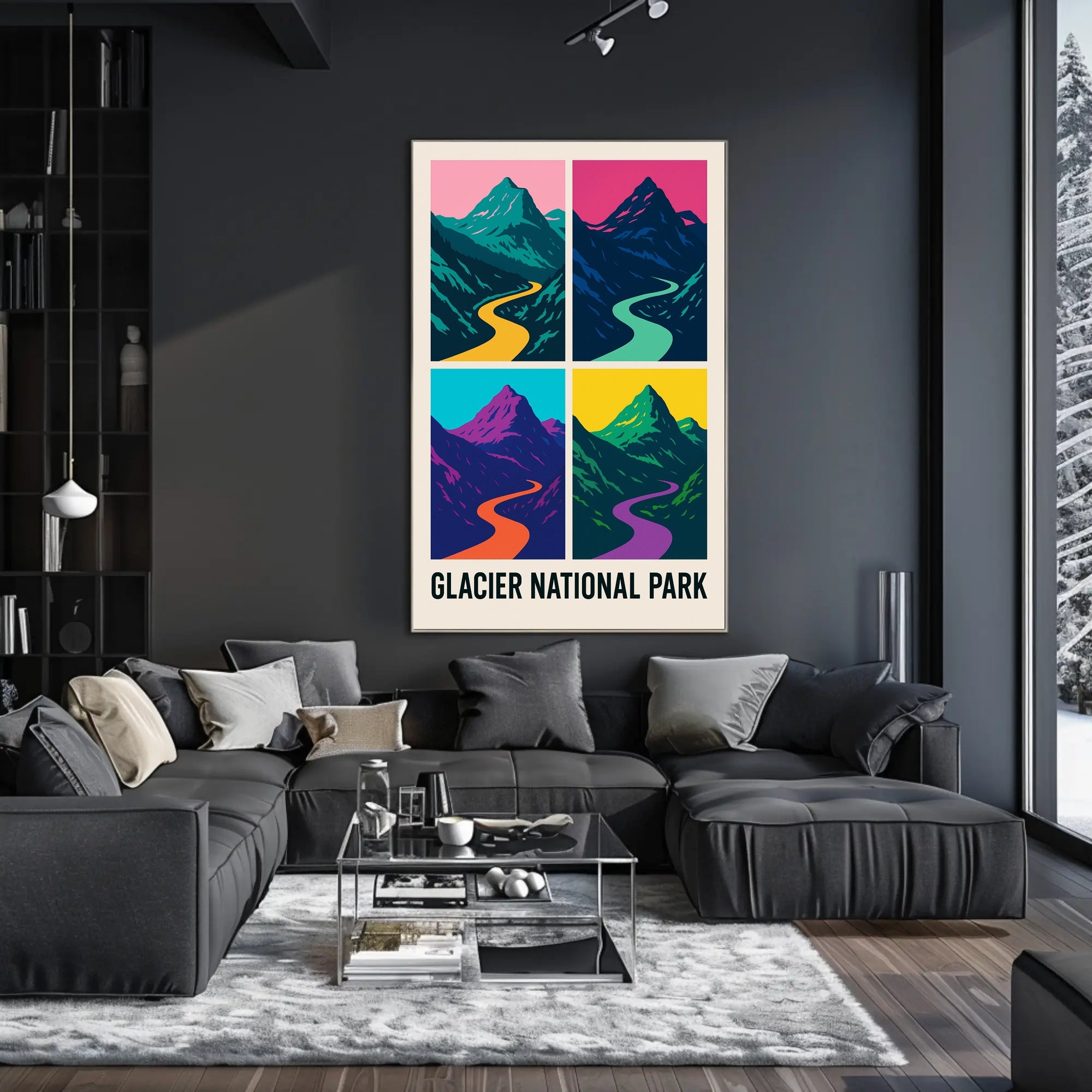 Glacier National Park Poster