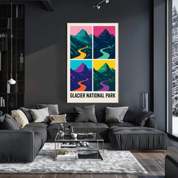 Glacier National Park Poster