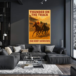 Thunder On The Track Poster