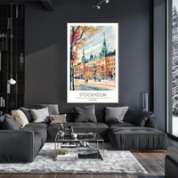 Autumn in Stockholm Poster PosterGoat