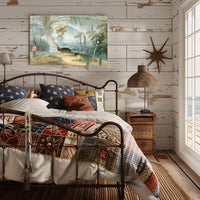 Tropical Wilderness Scene Poster
