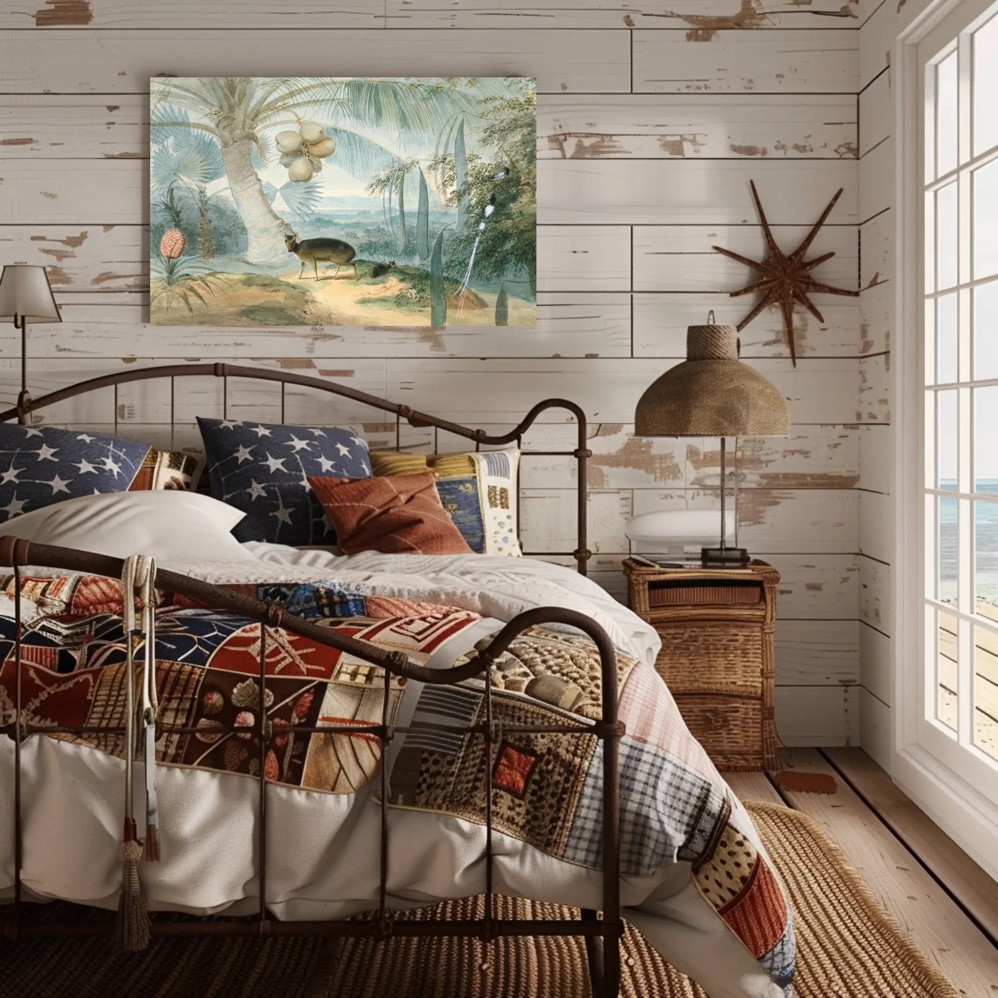Tropical Wilderness Scene Poster