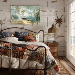 Tropical Wilderness Scene Poster
