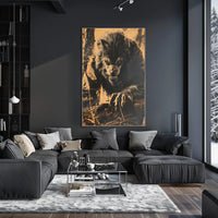 The Ferocious Werewolf Art Print Poster Decor PosterGoat