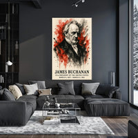James Buchanan Poster: Historical Presidential Era Wall Art