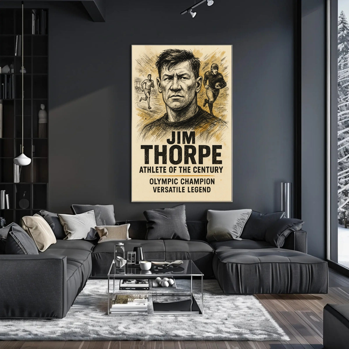 Legendary Olympic Champion Tribute Poster