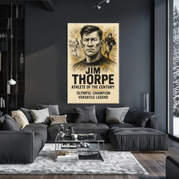 Legendary Olympic Champion Tribute Poster