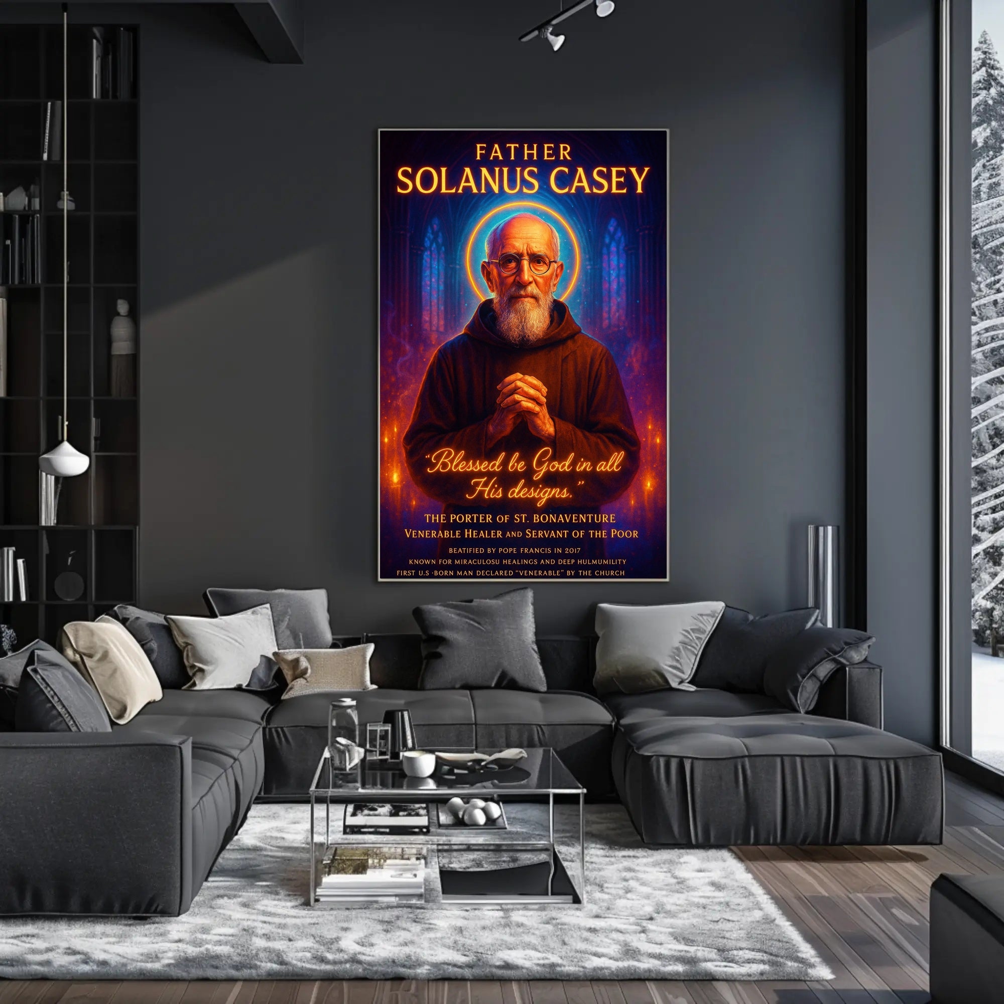 Father Solanus Casey Poster PosterGoat