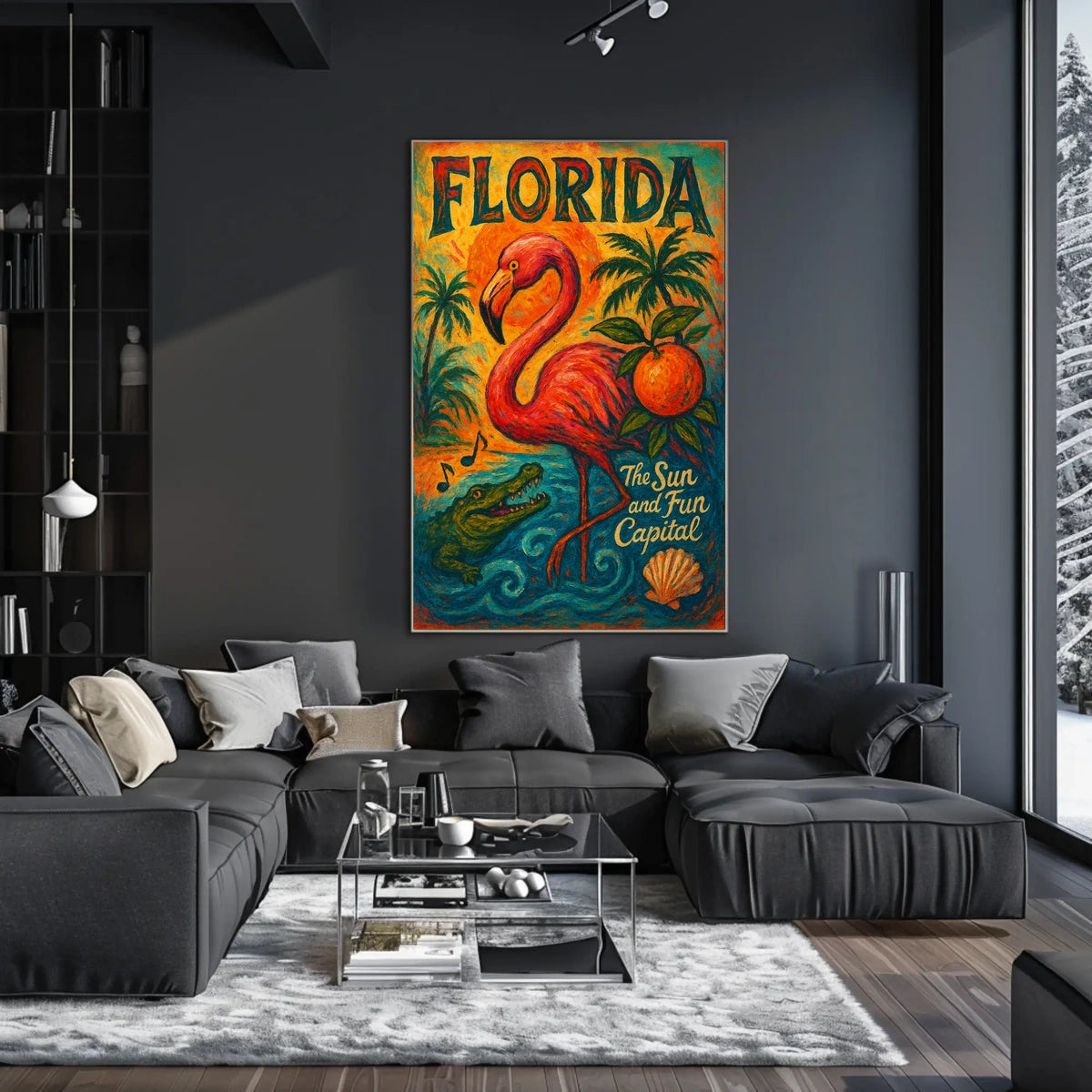 Florida The Sun and Fun Capital Poster