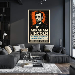 Abraham Lincoln 16Th President Poster