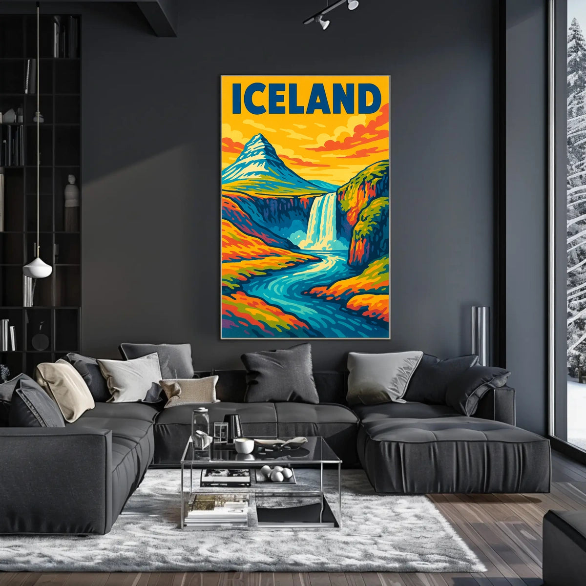Icelandic Landscapes Poster