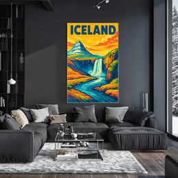 Icelandic Landscapes Poster
