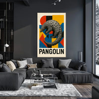 Pangolin Art Poster