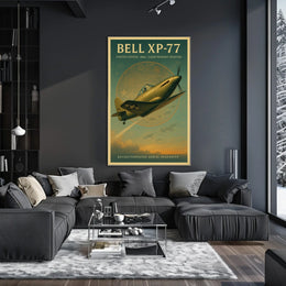 Bell XP-77 Lightweight Fighter Poster