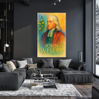 John Wesley Religious Portrait Poster - Historical or Presidential Poster