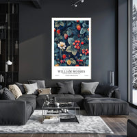William Morris Cotton Prints Exhibition Poster