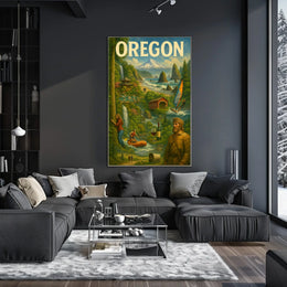 Discover Oregon Poster