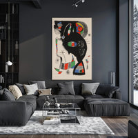 Abstract Composition Poster Vibrant Modern Art Print
