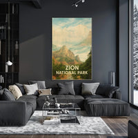 Zion National Park Poster