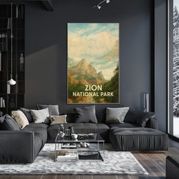 Zion National Park Poster