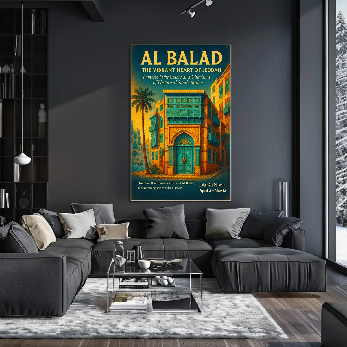 Al Balad The Vibrant Heart Of Jeddah Poster