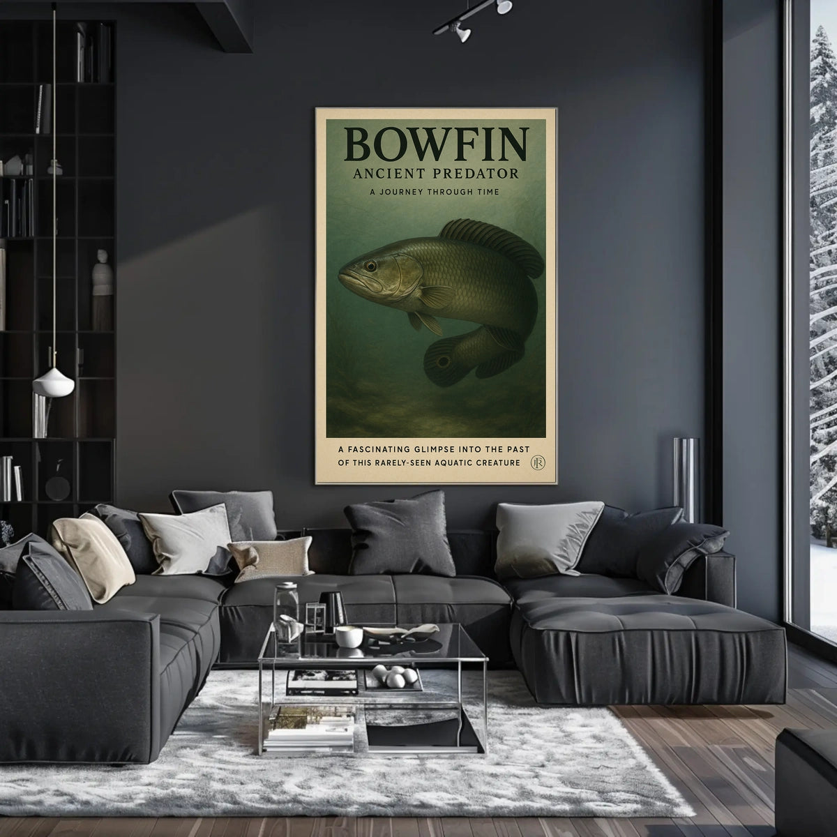 Bowfin Ancient Predator Poster