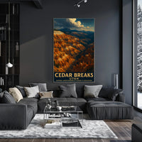 Cedar Breaks Natural Amphitheater Poster