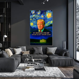 Donald Trump 47th President of the United States Presidential Masterpiece Series Poster